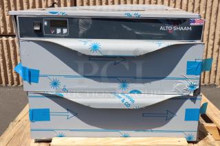 Brand new Alto-Shaam 500-2D warmer, 208/240V, out of packaging, scratched and dented, S/N: 3664760.