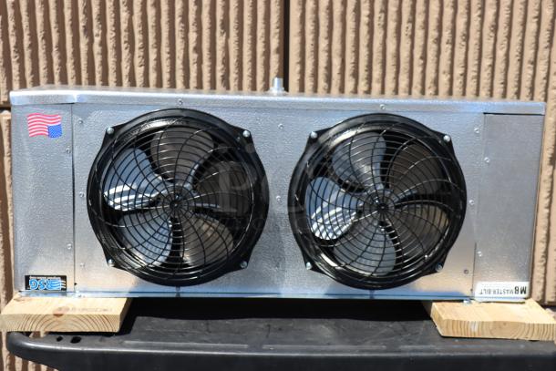 Brand new Master-Bilt 05-02595 evaporator, Witt SA28-134BA, 115V. Minor scratches, dents. Serial: E032500148.