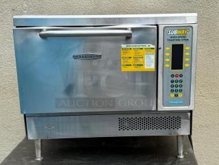 TurboChef Tornado NGC electric rapid cook ventless oven, stainless steel, one-touch controls, 208/240V, like new.