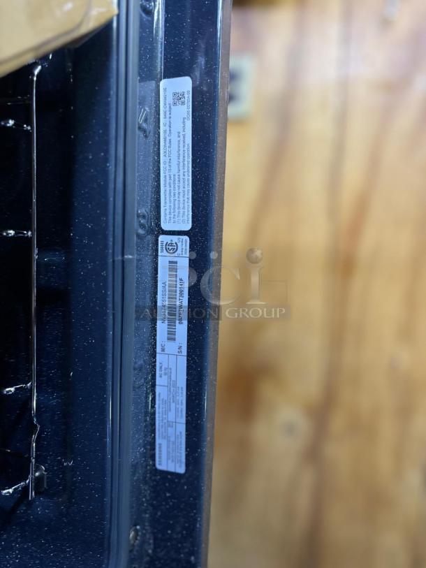Samsung NV31T4551SS 24" built-in wall oven, True Convection, model label visible, excellent condition.