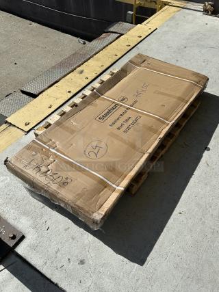 Steelton 30"x72" stainless steel work table, brand new, in original packaging, model 522ETSG3072, scratch and dent condition.