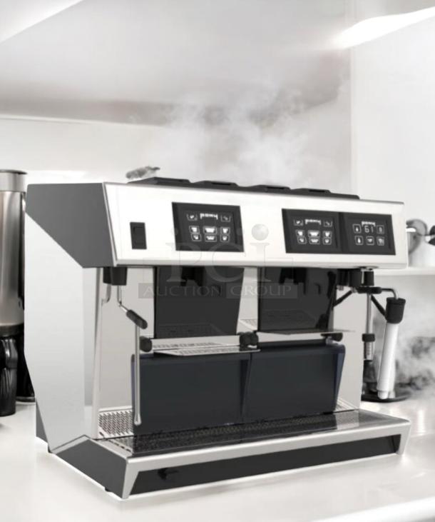 Excellent condition Pony Espresso PONY 4, 2-group commercial espresso machine, 220V, fully tested and working.