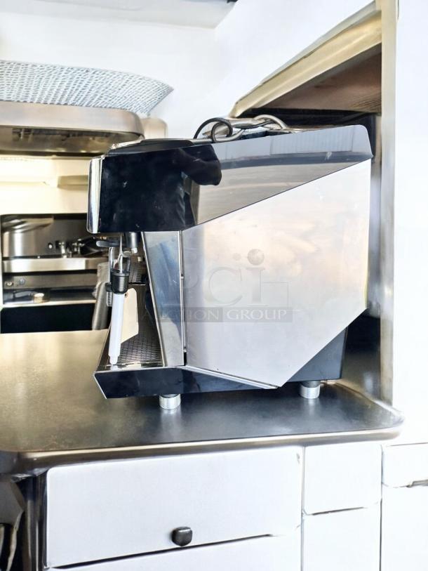 Pony Espresso PONY 4, 2-group commercial espresso machine in excellent condition, 220V, fully tested and working.