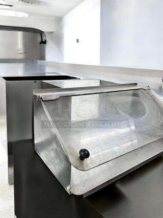 Antunes HLZ-1 Heated Bun Buffer in excellent condition, stainless steel, 120V, fully tested and working, features durable construction.