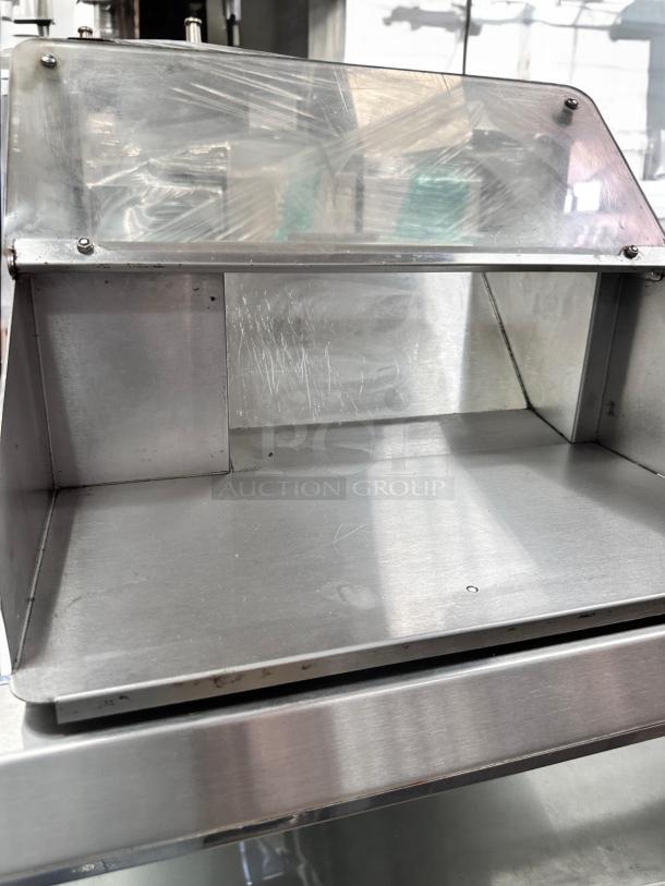 Antunes HLZ-1 heated bun buffer in excellent condition, 120V, stainless steel, fully tested and working.