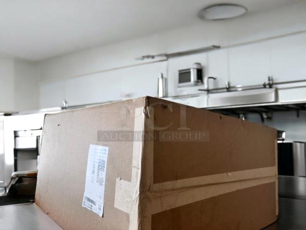 New sneeze guard, model 8A-45SG-1DA, in sealed box with label. Fully tested, ready for use, contains one door.