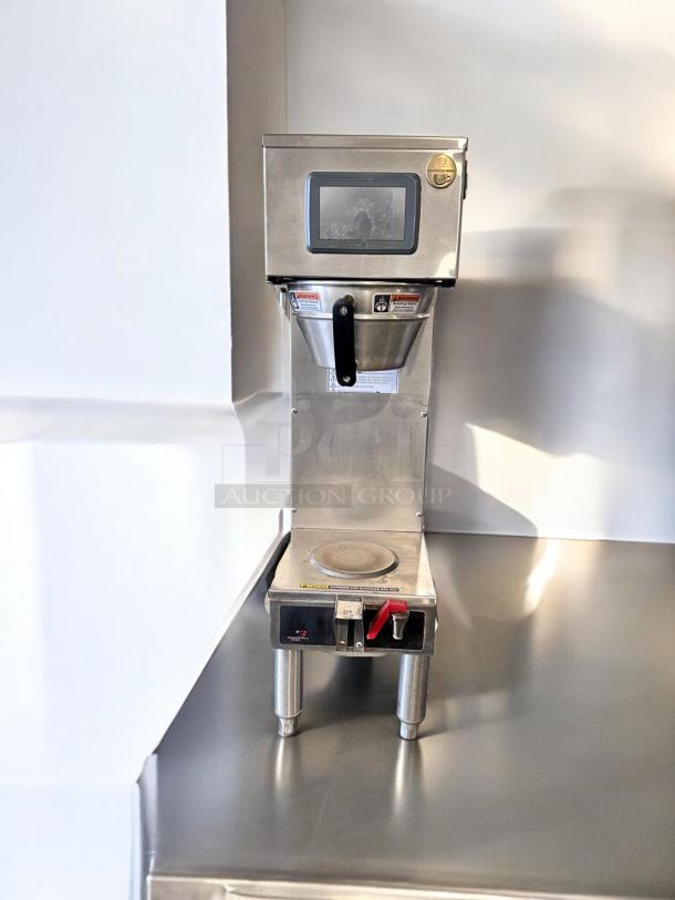 Curtis Gold Cup G4 Single-Cup Brewer, excellent condition, digital control, 120V, fully tested, stainless steel finish.