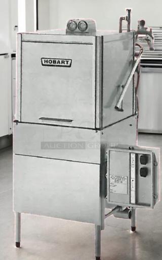 Excellent Condition – Hobart AM-12 – High Temp Door-Type Dishwasher – 208–240V – Fully Tested & Working! - Item #1202007