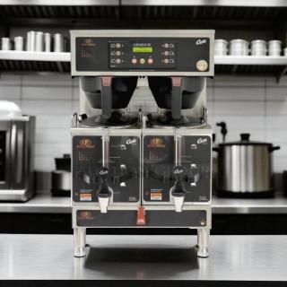 Curtis GEMTIF10A1000 G3 Gemini IntelliFresh Twin 1.5 Gallon Coffee Brewer, excellent condition, tested, 220V.