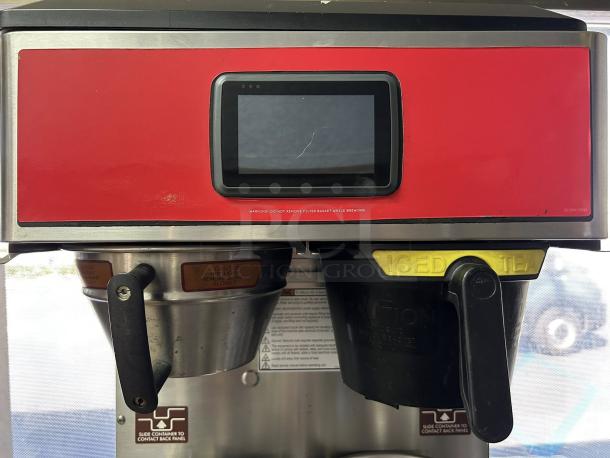 Curtis G4GEMXTIFT10A Coffee Brewer, excellent condition, dual 1.5 gal, FreshTrac® Satellites, touch display, fully tested.