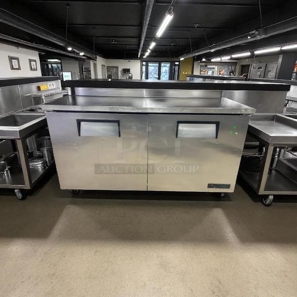 True TUC-60F-HC 60" Solid Door Stainless Steel Undercounter Freezer in wonderful condition, fully tested and working.