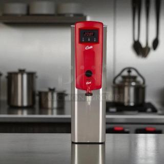 Curtis WB5NL hot water dispenser, 5 gal, excellent condition, 120-220v/1ph, stainless steel, digital display, fully tested.