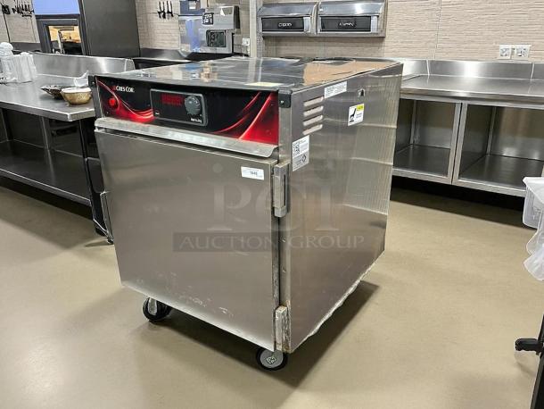 Cres Cor H-137-SUA-5D heated cabinet, stainless steel, undercounter, five pan capacity, 120v, tested and working.
