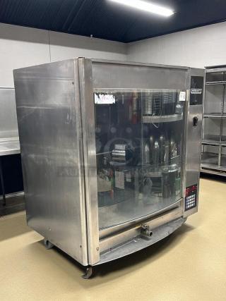 Hobart HR7P Electric Rotisserie Oven, stainless steel, 220/240v, 3-phase, excellent condition, fully tested, model 142-0038.