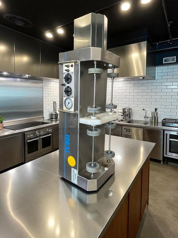 Lumar Ideal LU-2X25S Double Vacuum Tumbler, fully tested, stainless steel, control panel with gauges, great condition.