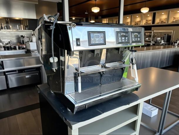 UNIC PONY 4 Super Automatic Espresso Machine, 4 Groups, 2.6 gal Boiler, 230v/1ph, excellent condition, fully tested.