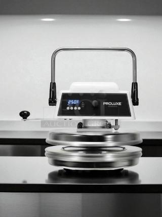 Awesome Condition - Proluxe DP2010M 22 Inch Pizza Dough Press with Mold Inserts Countertop -  Fully Tested & Working! - Item #1201811