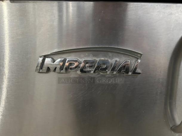 Imperial IPC-14 stainless gas pasta cooker, 12-gallon capacity, excellent condition, fully tested and working.