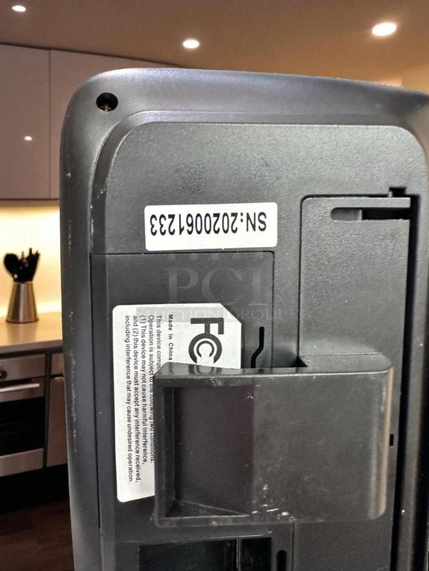 BRAND NEW Allied Time USA Facial Recognition Biometric Time Clock, unused in box, model shows full functionality, serial number 2020061233 visible.
