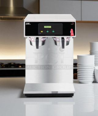 Great Condition – Curtis D1000GT12A000 – Twin 1.5 Gallon Coffee Brewer – 220V – Fully Tested & Working! - Item #1202070