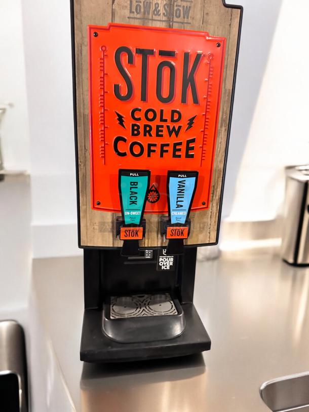 CreaMiser Model 230 Cold Brew Coffee Dispenser, great condition, tested and working, dual flavor options, 110V.