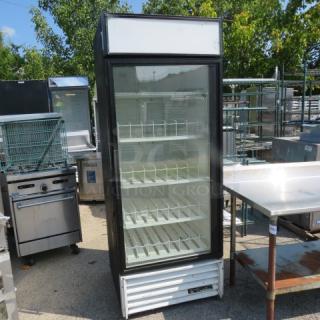 One WORKING True 1 Door Glass Display Cooler With 5 Racks. 115 Volt. Model# GDM-26. 30X30X79. $3203.32. - Item #1203518