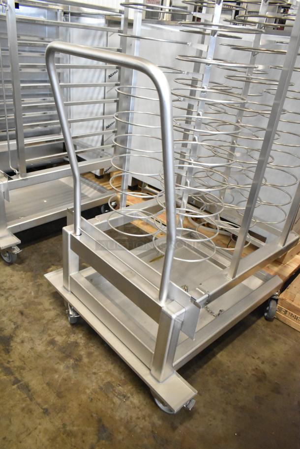 Brand new Blodgett metal portable rack for combi convection ovens, features durable construction, minor scratches.