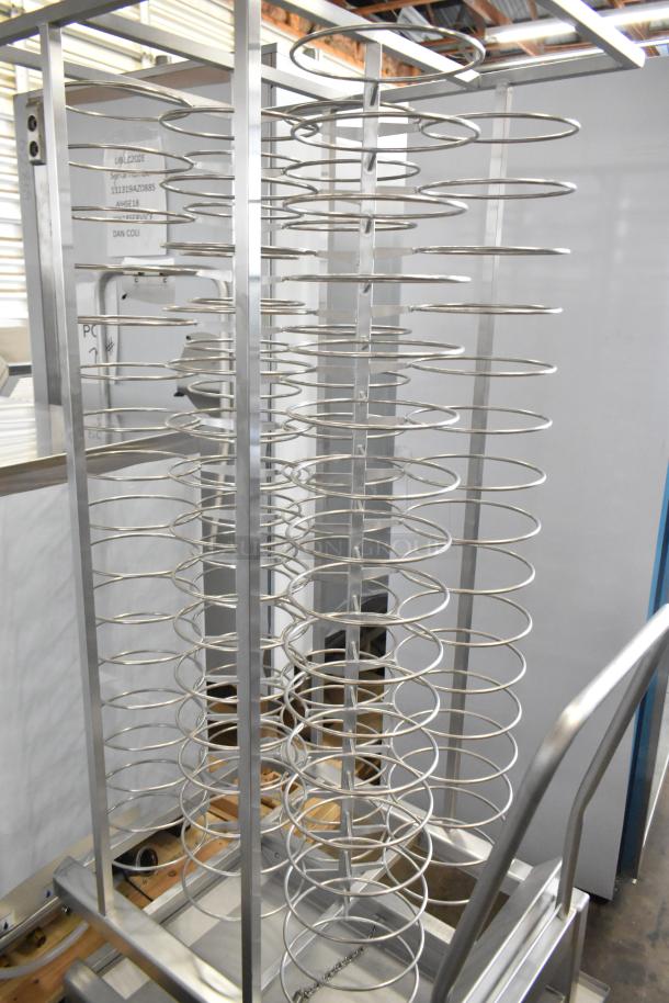 BRAND NEW Blodgett metal portable rack for combi convection ovens, slight scratches and dents, durable metal frame.