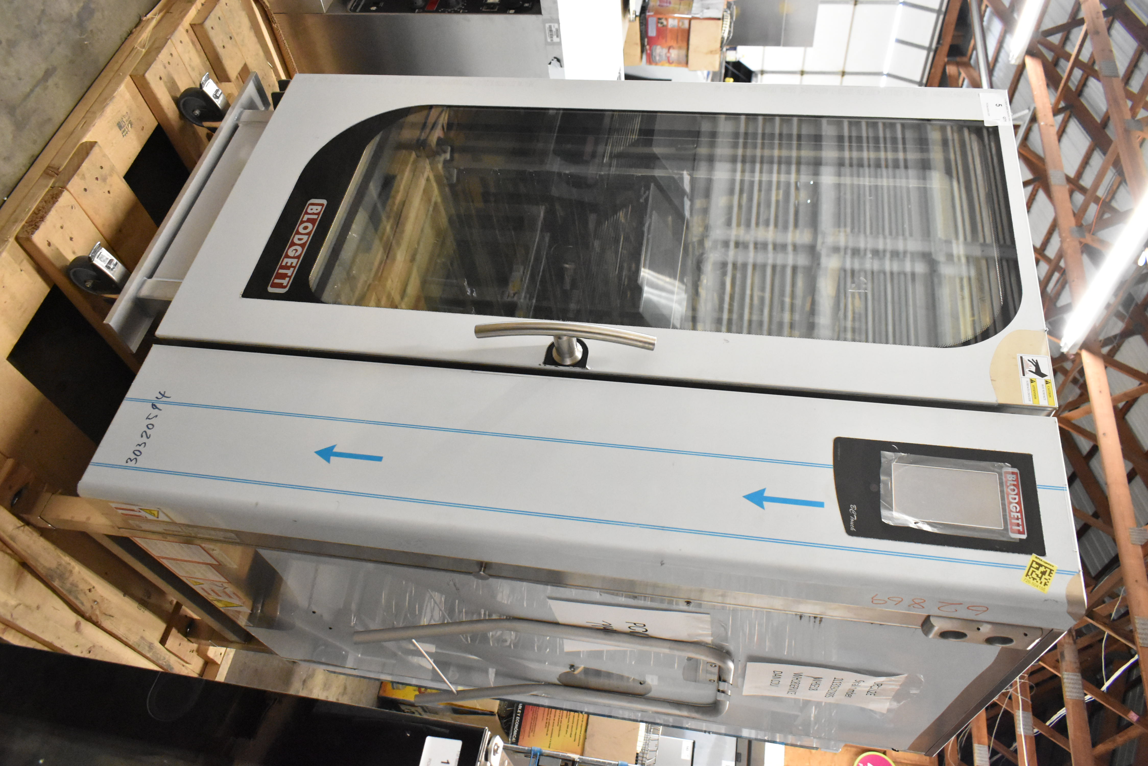 Blodgett roll-in rack combi oven brand new scratch and dent