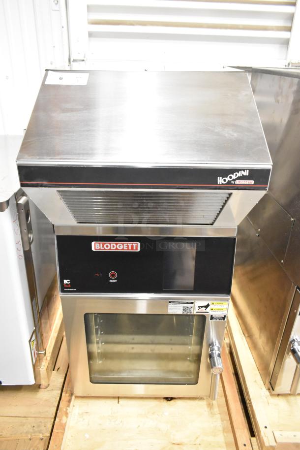 BRAND NEW 2023 Blodgett BLCT-6E-H stainless steel ventless countertop combi convection oven, 208V, 3-phase, scratch and dent.