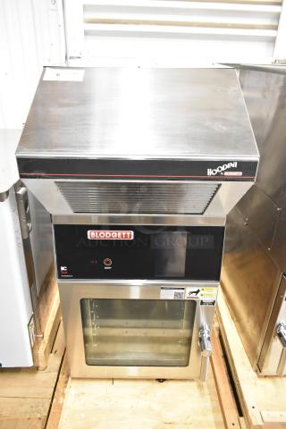 BRAND NEW 2023 Blodgett BLCT-6E-H stainless steel ventless countertop combi convection oven, 208V, 3-phase, scratch and dent.