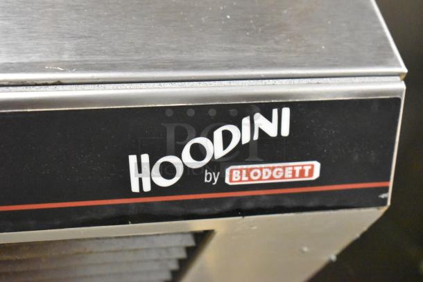 BRAND NEW 2023 Blodgett BLCT-6E-H Combi Oven, stainless steel, ventless, 208V, 3-phase, "Hoodini by Blodgett" label.