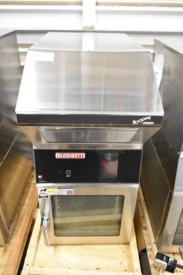 Brand new 2022 Blodgett BLCT-6E-H ventless mini countertop combi convection oven, stainless steel, 208V, 3 phase.