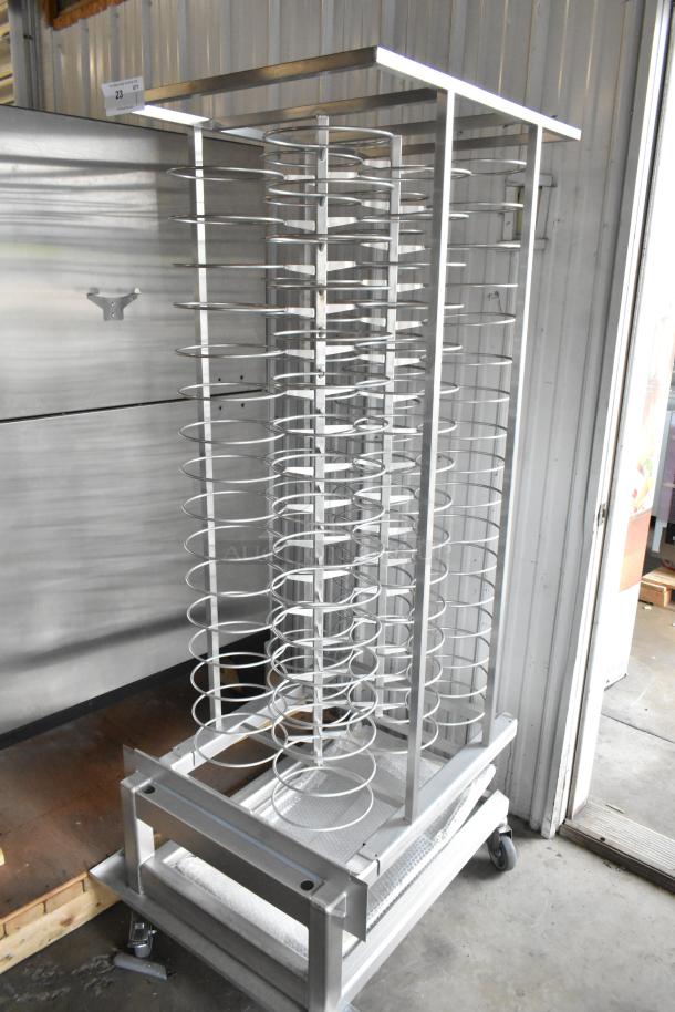 Brand new Blodgett metal portable rack for combi convection ovens. Scratch and dent condition, sturdy metal frame on wheels.