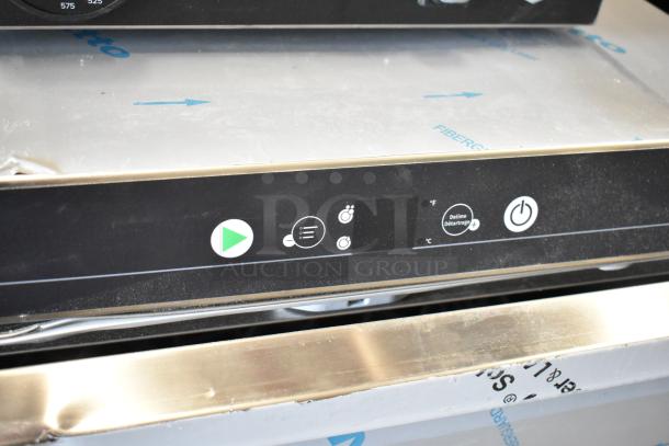 BRAND NEW Hobart CUL-1 Stainless Steel Undercounter Dishwashing Machine with minor dents, control panel view.