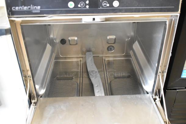 Brand new Hobart Centerline CUL-1 stainless steel commercial undercounter dishwasher, low temp, scratch and dent condition.