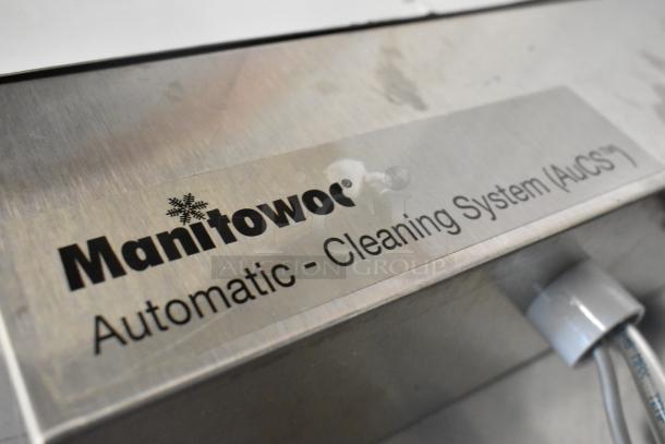 2018 Manitowoc IAuCS-161 Indigo Automated Ice Machine Cleaning System, stainless steel, model label visible, 115V, 1 Phase.