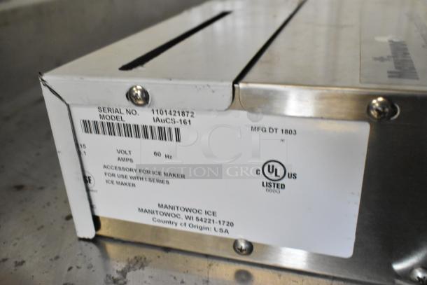 2018 Manitowoc IAuCS-161 Indigo Ice Machine Cleaner, 115V, 1 Phase, serial 1101421872, UL listed, accessory for I-Series.