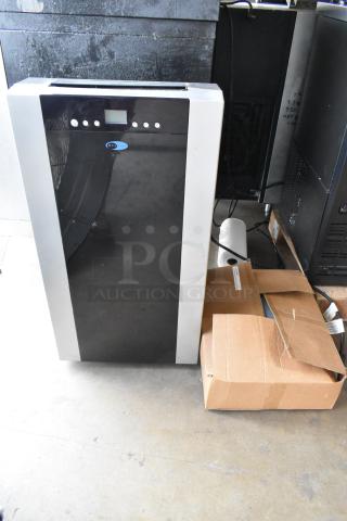 Brand new Whynter ARC-14S dual hose portable air conditioner, dehumidifier, and fan. 115 volts, scratch and dent condition.