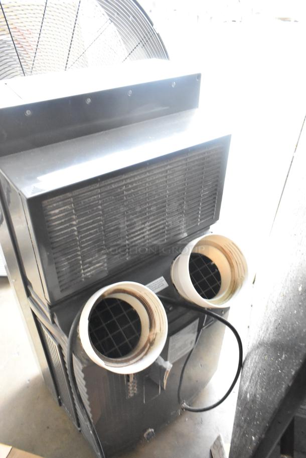 Brand new Whynter ARC-14S dual hose portable air conditioner, dehumidifier, and fan. Scratch and dent. 115V, 1 phase.