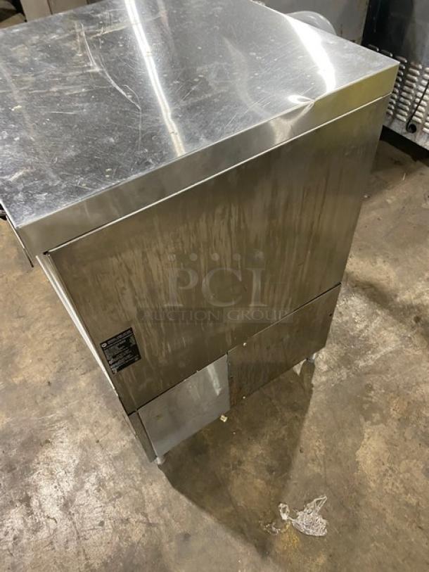 CMA Commercial Stainless Steel Glass Washer, Model CMA-181GW, Energy Star Certified, 208/230V 1 Phase, good condition.