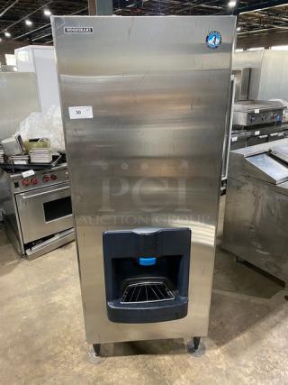 Hoshizaki Commercial Stainless Steel Electric Powered Air-Cooled Ice Making/Dispensing Machine! Energy Star Certified! Model: DKM-500BAH SN: A60687L! 115-120V 1 Phase! On Legs! - Item #1203128
