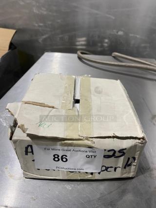 New Amercian MetalCraft pan gripper, Model 9525, nickel-plated, commercial-grade. Unopened box with auction label.