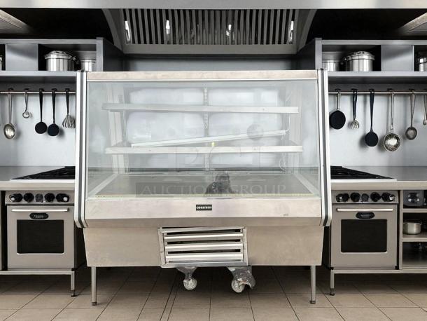 Cooltech CMPH-60HB bakery pastry display case; 60", excellent condition, fully tested, stainless steel, glass front.