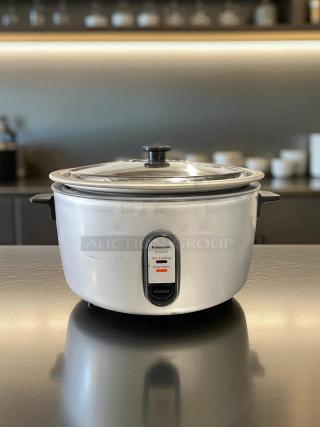 Panasonic SR-GA541H automatic rice cooker, 23-cup capacity, great condition, fully tested, 120V, visible control panel.