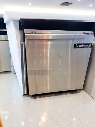 Super Nice! – Continental Refrigerator 1F – One-Section Reach-In Freezer – 115V – Fully Tested & Working! - Item #1203328