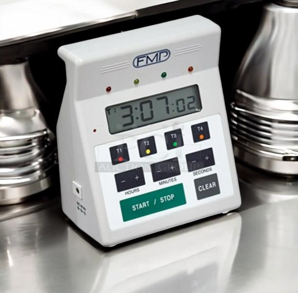 FMP 151-7501 4-Channel Digital Timer, countertop use, 115V, commercial kitchen timer, fully tested, excellent condition.
