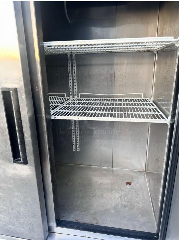 Turbo Air MSR-49NM 2-door reach-in refrigerator, 49 cu. ft., stainless steel, fully tested, working condition.