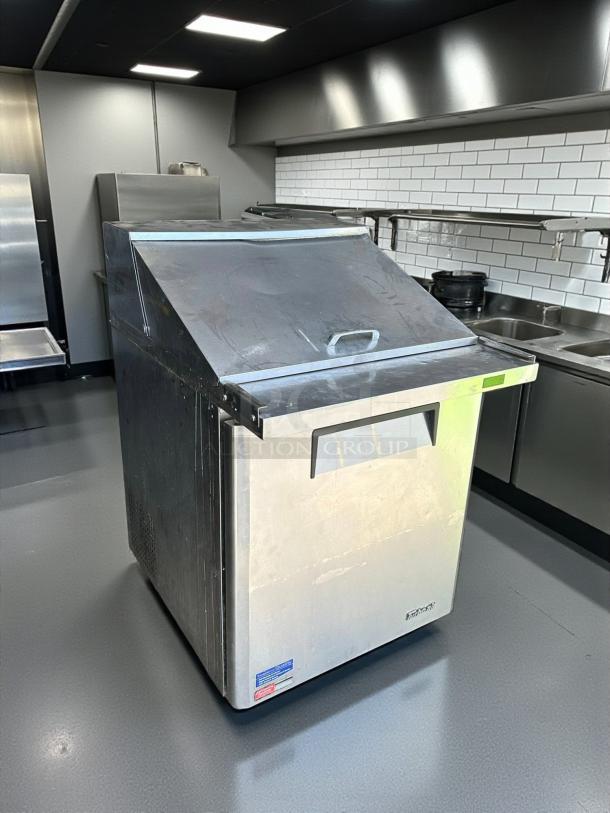 Turbo Air MST-28-N stainless steel refrigerated sandwich prep table, 28", great condition, fully tested and working.