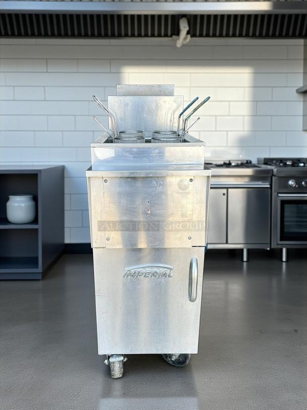Imperial IPC-14 12 Gallon Stainless Steel Gas Pasta Cooker in excellent condition, fully tested and working.